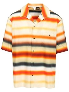 Loewe Striped Short-Sleeve Shirt