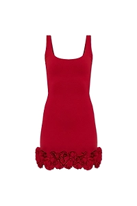 Maiô Paris Begonia Floral-Hem Mini Dress