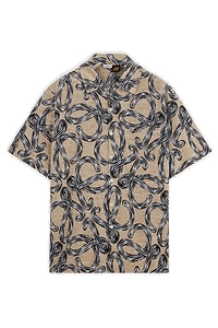Loewe Terry Jacquard Short Sleeve Shirt