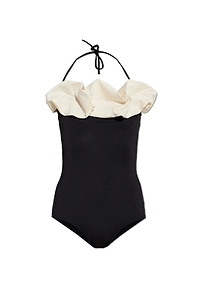Aurora Ruffled One-Piece Beachwear