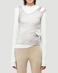 Layered Distressed Tee