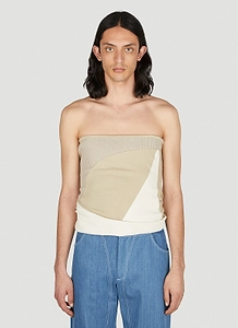 Mainline:Rus/Fr.Ca/De Panelled Strapless Top
