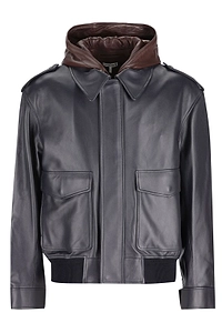 Loewe Twill Hooded Jacket