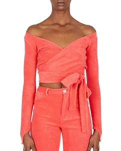 Maisie Wilen Dramady Off-Shoulder Top