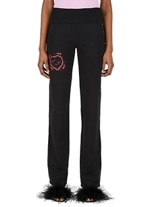 Maisie Wilen Pop Logo Printed Straight-Leg Track Pants
