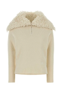 Loewe Zip-Up Hooded Sweater
