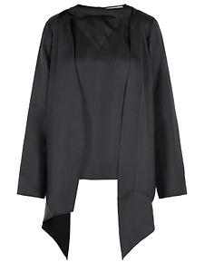 Loulou De Saison Gala Satin Twill Scarf Top