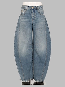 Lois Balloon Wide-Leg Jeans