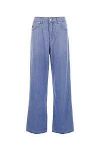Lois Asha Embellished Straight-Leg Jeans