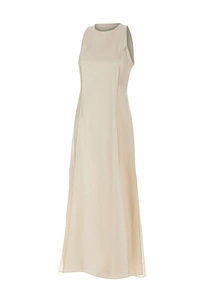 Iraka Lace Panel Midi Dress