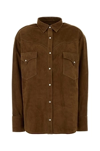 Porter Pocket Suede Shirt