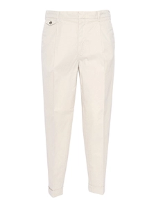 Luigi Bianchi Mantova Turned-Up Hem Pants