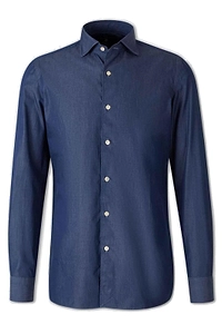 Luigi Borrelli Long Sleeved Plain Shirt