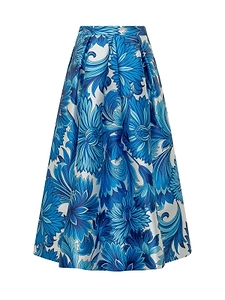 Florence Floral A-Line Skirt