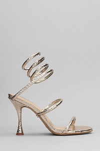 Greta Ankle-Strap Heeled Sandals