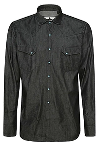 Macchia J Long-Sleeved Denim Shirt