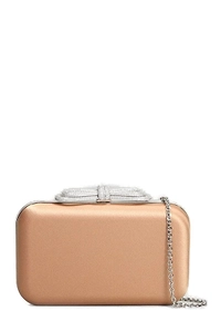 Mach & Mach Embellished Chain Linked Clutch Bag