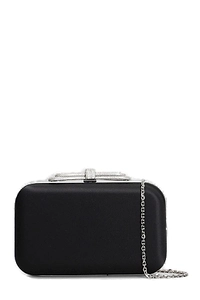 Mach & Mach Embellished Chain Linked Clutch Bag
