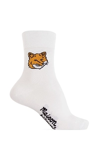 Maison Kitsuné Fox Head Socks