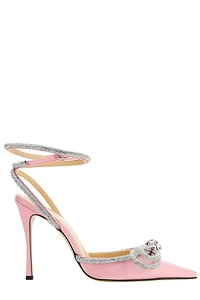 Mach & Mach Double Bow Slingback Pumps