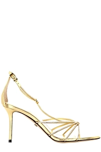 Mach & Mach Embellished Heeled Sandals