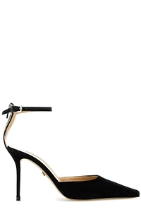 Mach & Mach Embellished Pointed Toe Pumps