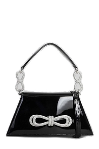 Mach & Mach Medium Samantha Bow Embellished Tote Bag