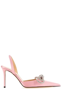 Mach & Mach Pointed Toe Slingback Pumps