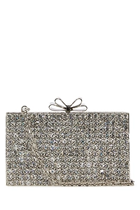 Mach&Mach Crystal Embellished Tote Bag