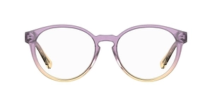 Love Moschino Eyewear Oval Frame Glasses