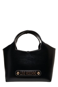 Love Moschino Logo-Lettering Top Handle Tote Bag