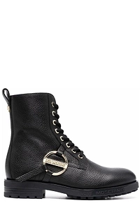 Love Moschino Logo-Plaque Low-Top Boots