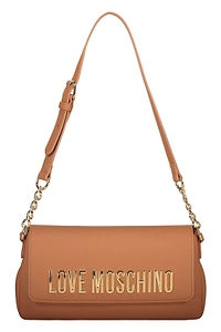 Love Moschino Logo Plaque Shoulder Bag