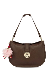 Love Moschino Logo Plaque Shoulder Bag