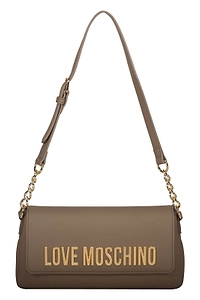 Love Moschino Logo Plaque Shoulder Bag