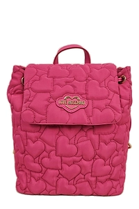 Love Moschino Puffy Heart Drawstring Backpack
