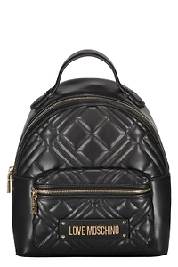 Love Moschino Quilted Compact Backpack