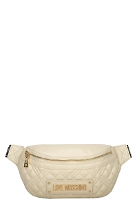 Love Moschino Quilted Logo Belt Bag