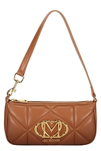 Love Moschino Quilted Logo Shoulder Bag