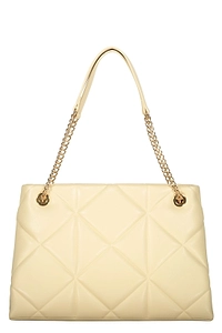 Love Moschino Quilted Logo Tote Bag