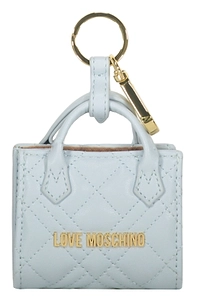 Love Moschino Quilted Mini Bag Keyring