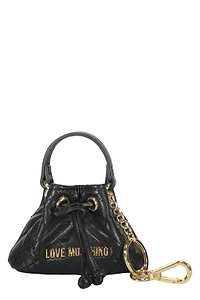 Love Moschino Quilted Mini Bag Keyring