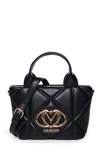 Love Moschino Quilted Tote Bag
