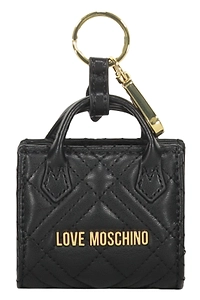 Love Moschino Quilted Mini Bag Keyring