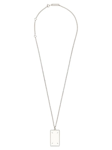 Maison Margiela Four Stitch Embellished Necklace