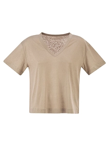 Stretch V-Neck T-Shirt