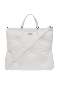 Maison Margiela Logo Patch Quilted Tote Bag