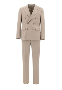 Manuel Ritz Double-Breasted Slim Fit Suit