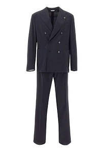 Manuel Ritz Double-Breasted Suit
