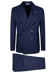 Manuel Ritz Double Breasted Suit Set
